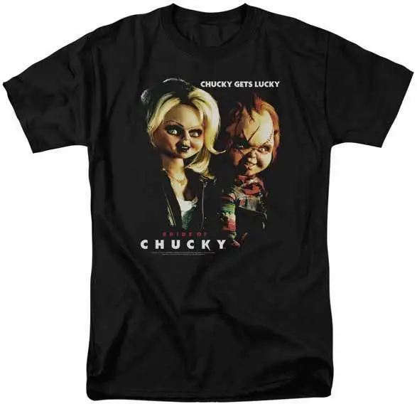 Детские футболки с принтом страшного фильма Невеста Чаки страшная футболка для