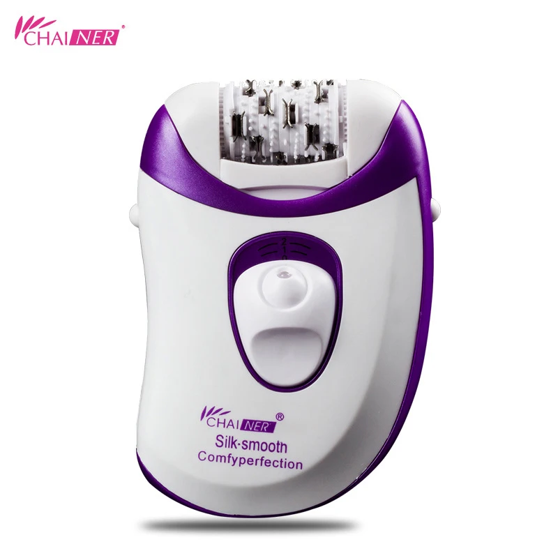 purple Мини USB зарядка машина для удаления волос Электрический перезаряжаемый женский эпилятор для женщин Леди Триммер для удаления волос в зоне бикини ноги тела depilador - Цвет: purple