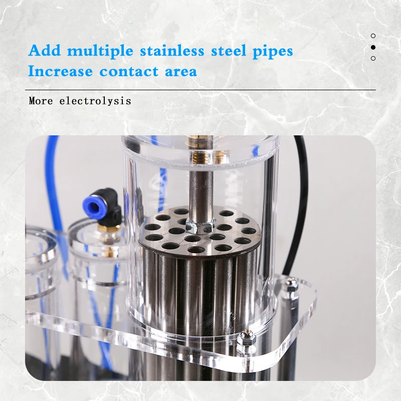 Разделение водорода и кислорода двойное выходное научное оборудование для