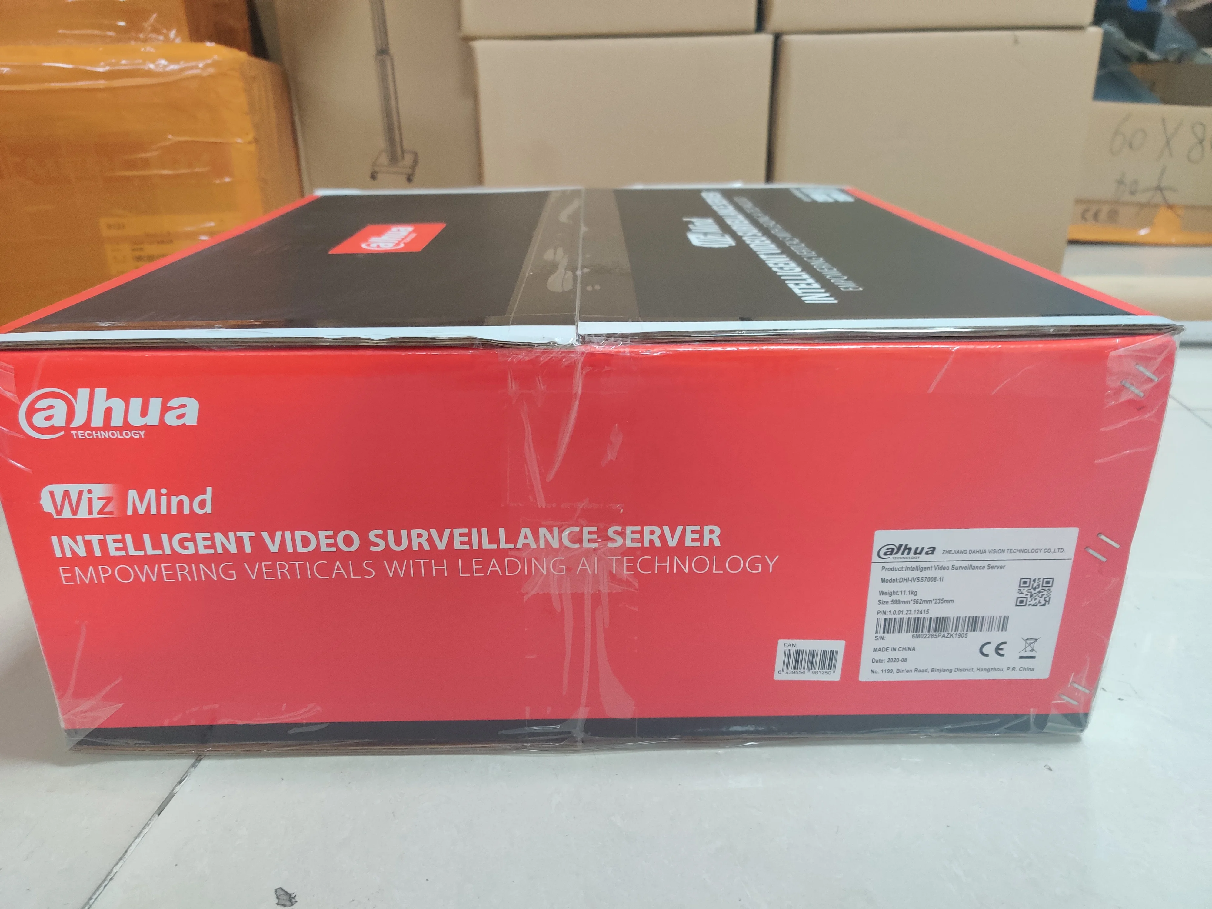 Dahua IVSS7008-1I 2U 8HDD WizMind Intelligent Video Surveillance Server Up to 50 face databases 128-channel IP video