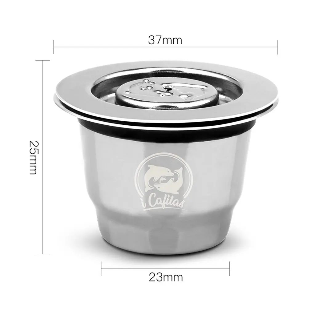 Капсула Nespresso reutilable Inox 2 в 1 использование многоразовая капсула Crema Espresso | Дом и сад