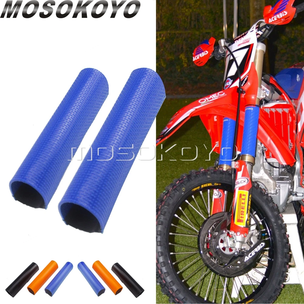 Передняя вилка мотоцикла Защитная крышка амортизатора для Honda CRF CRM CR Yamaha WRF YZF Suzuki dr-z RMZ Enduro Dirt Bike