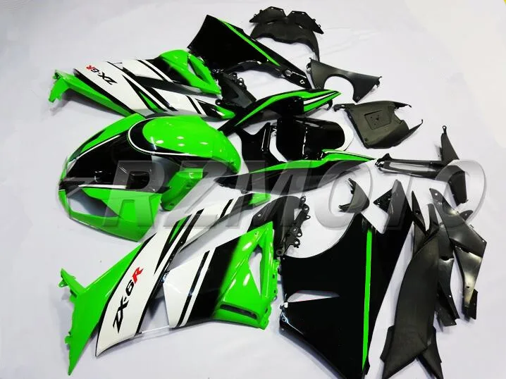

Injection New ABS Fairings Kit Fit for kawasaki Ninja ZX-6R 636 2009 2010 2011 2012 6R 09 10 11 12 Bodywork set Cool Green