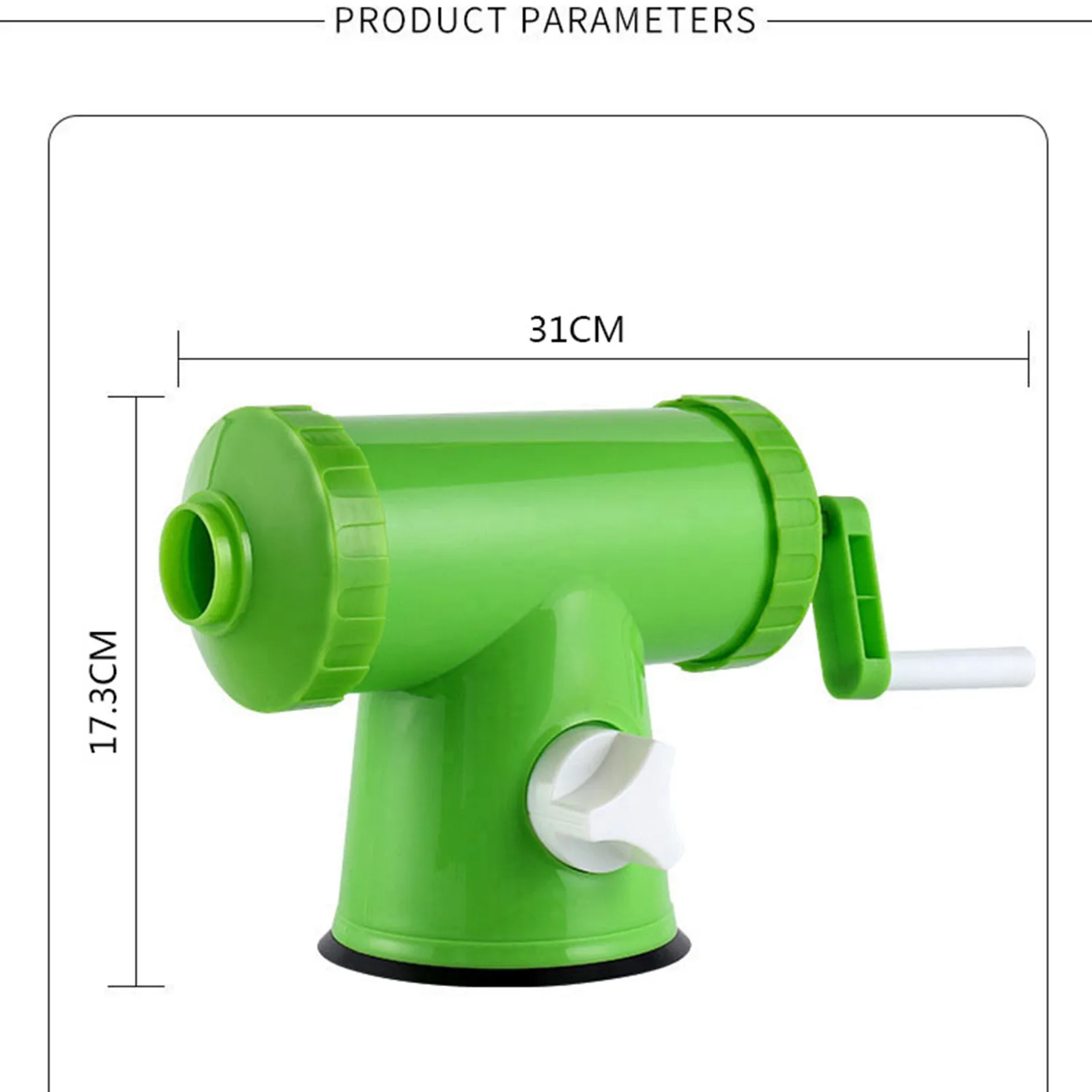 Ручной колбасный шприц наполнитель алюминиевые штранг прессования Пластик мяса