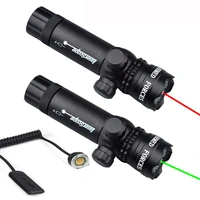 us red green laser sight with remote switch suit 20mm rail mount gun accessory for rifle hunting