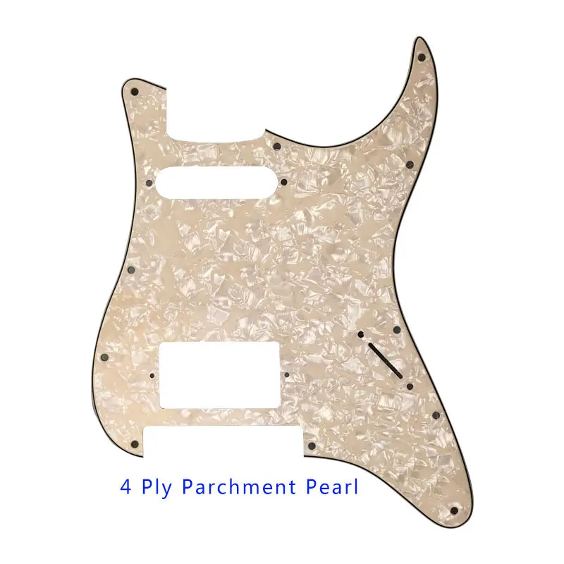 Детали для гитары Pleroo без отверстия ручки 11 отверстий винтов с Floyd Rose Tremolo Brige St Hs PAF