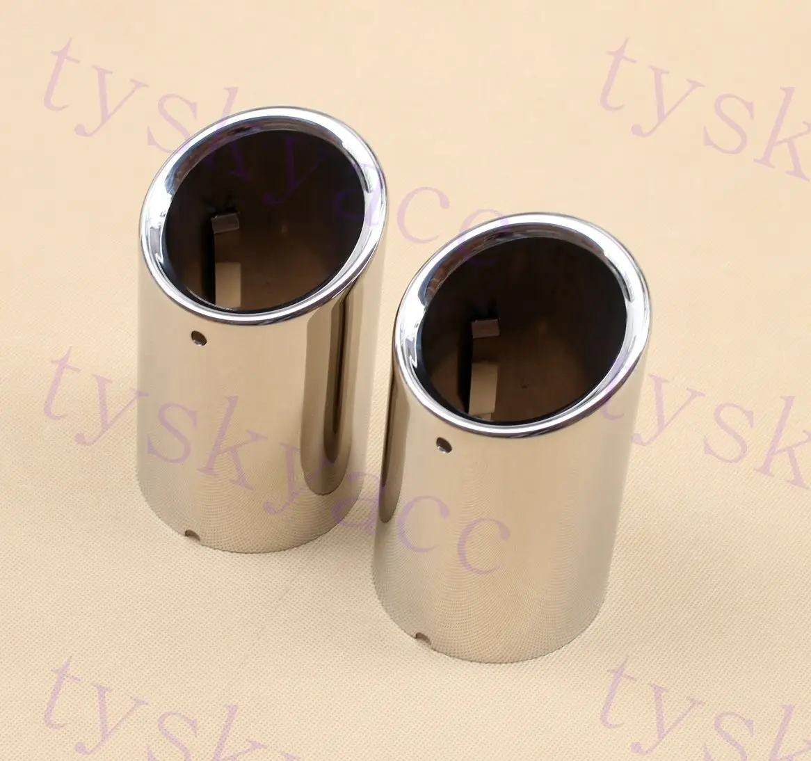 Задний глушитель выхлопной трубы крышки часть украшения подходит для VW Tiguan 2009 2014