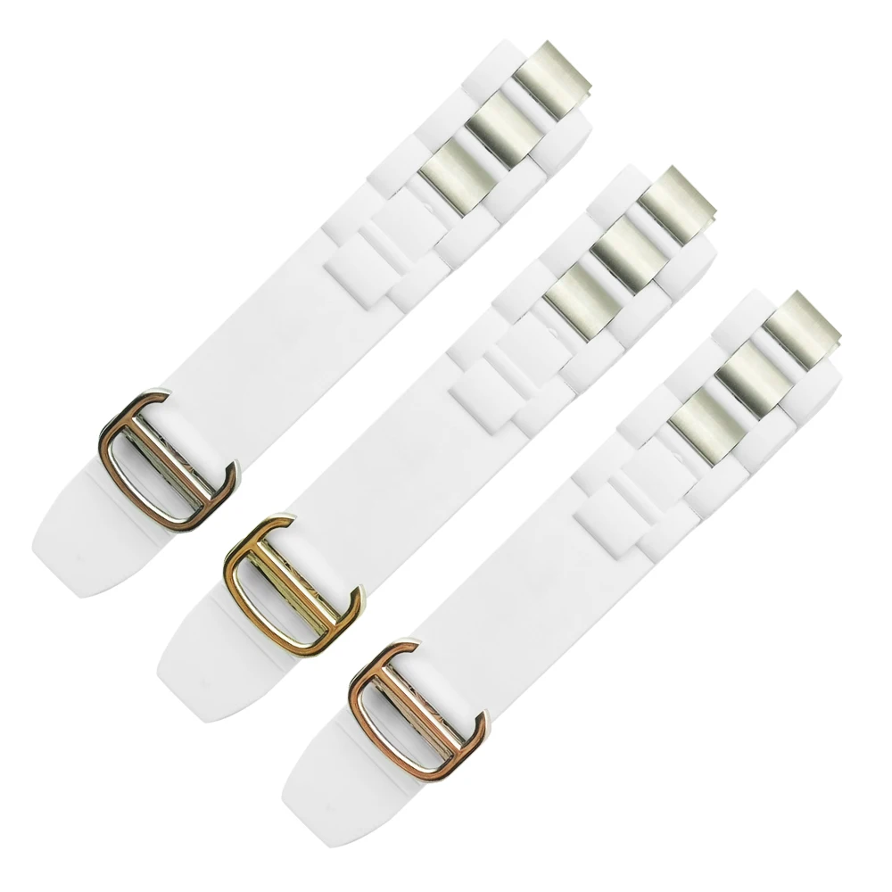 20mm*10mm Black Replacement Silicone Rubber Watch Band For 21 Chronoscaph W10198U2 W10125U2 W10197U2 W10184U2 DIY