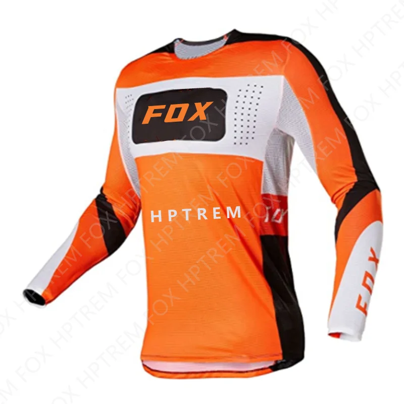 

2022MTB Джерси DH motocross Джерси fxr mtb гонки по бездорожью горный велосипед Горные Джерси MX BMX Велоспорт Джерси hptrem fox Джерси
