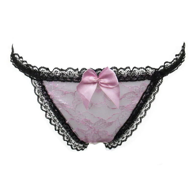 Женское нижнее белье с вышивкой бабочки прозрачные сексуальные трусики женские