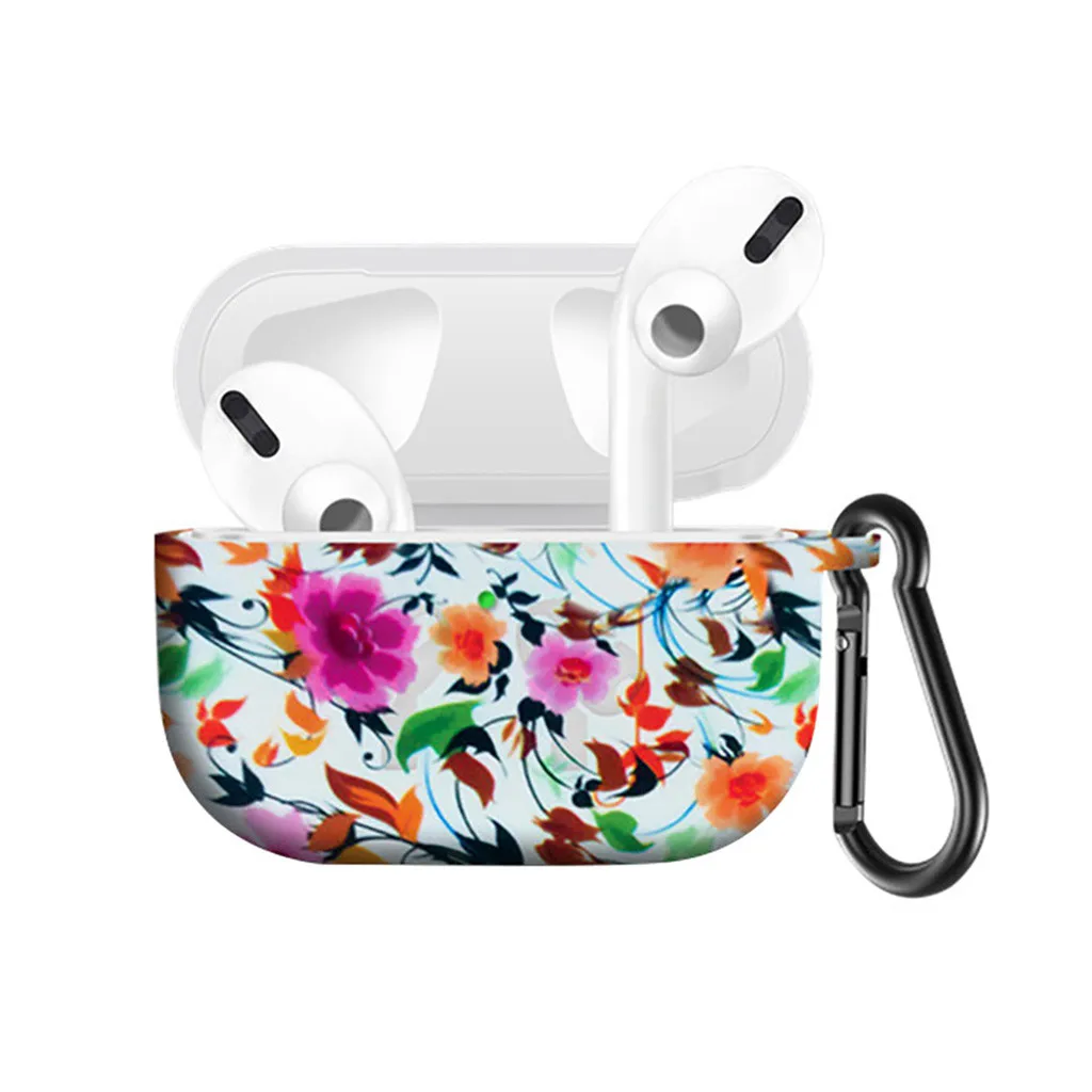 Беспроводной зарядный бокс для AirPods Pro 2019 силиконовая кобура с защитой от царапин