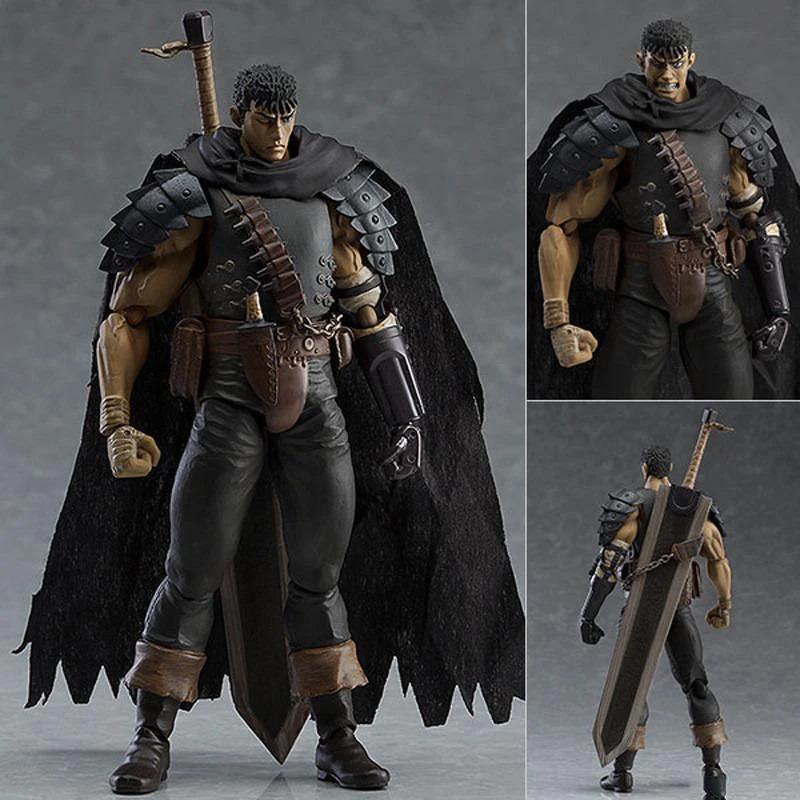 

17 см Аниме Комикс Berserk экшн-фигурки кишки сборка ПВХ Фигурки черный меч изменить лицо Ver. Модельная игрушка для детей, подарки для мальчиков