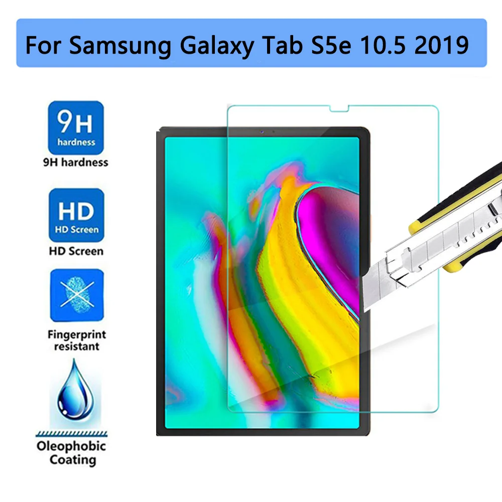 2 шт. закаленное стекло для защиты экрана Samsung Galaxy Tab S5e 10 5 2019 T720 T725 720 725 устойчивая к