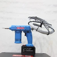 lithium battery stringing machine electrician construction wire rope pull line cross line fully automatic leading machine tools