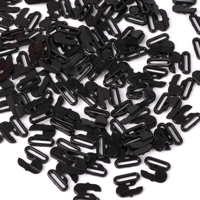 50x зажимов для бикини застежки бюстгальтера пуговицы купальника одежда пряжки