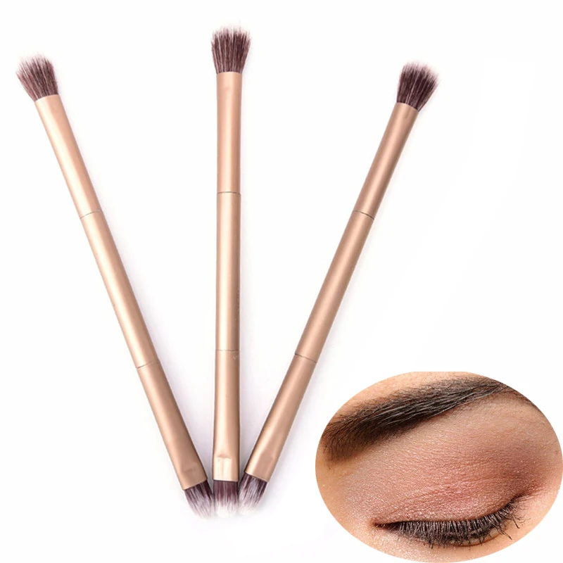 

Multi-functional Doubled Ended Champagne Makeup Eyeshadow Eye Shadow Gold Eye Shadow Makeup Cosmetic Brush Tool