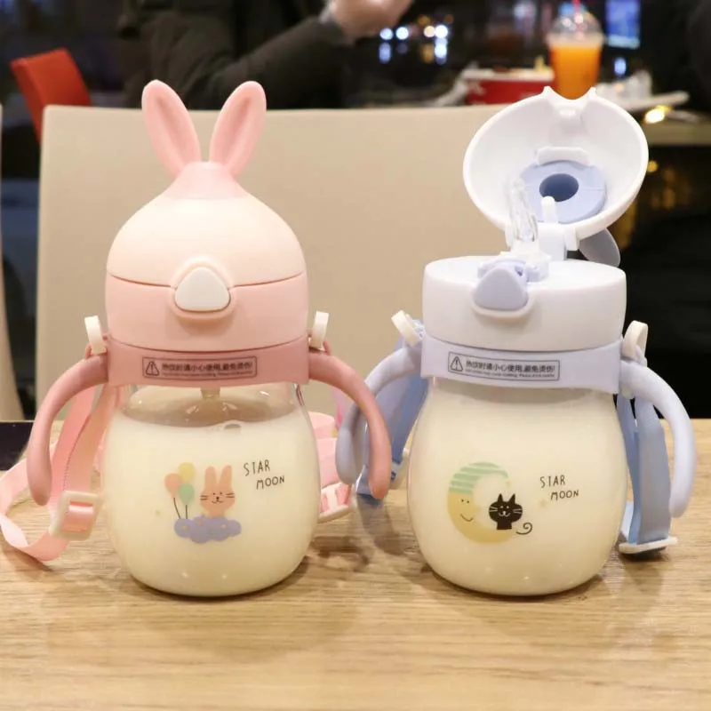 Новинка 320 мл 3 цвета детские бутылочки для воды чашка новорожденных детей