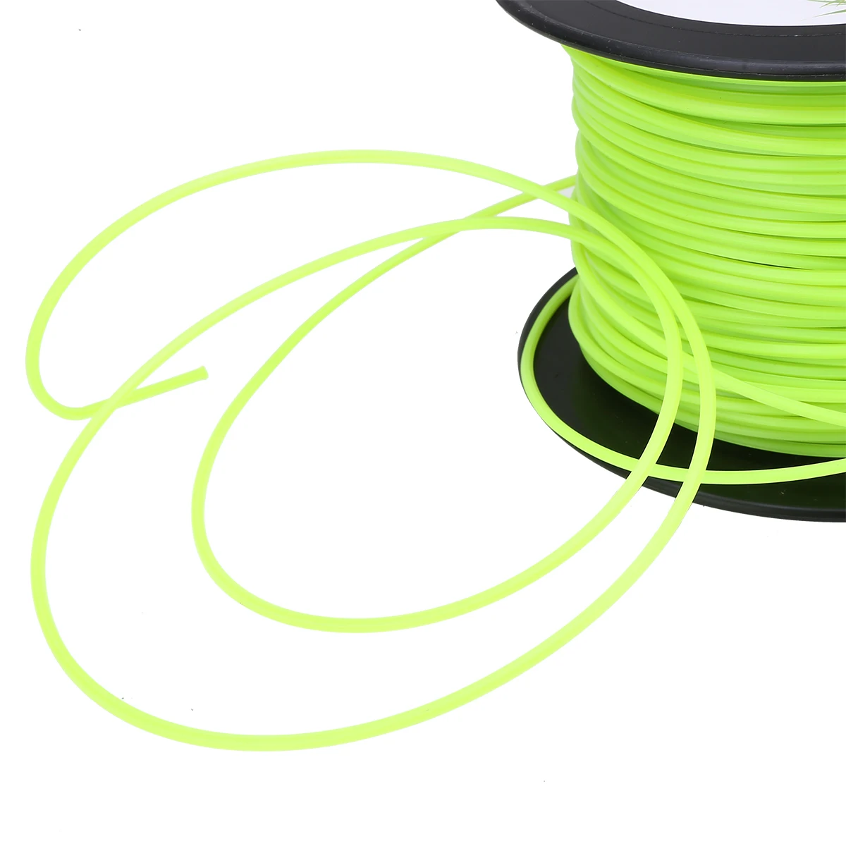 Durable Green 100m Lawn Mower Trimmer Line Rope 6-edge Thread Dia 3mm Trimmer Line Spool Thread Rope Brushcutter Accessories