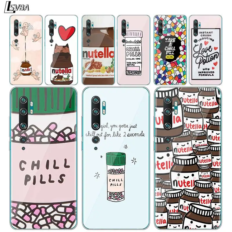 

funny Chills Pills Soft TPU Silicone Cover For Xiaomi Mi 8 9 9T SE A1 A2 5X 6X Lite Pro F1 Mix 3 Play Phone Case