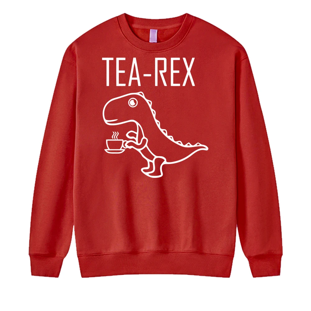 

Funny Dinosaur Design T Rex Printing Winter Men Harajuku Sweatshirts Hoodies Fashion O-Neck Tracksuit Man Print Hoody