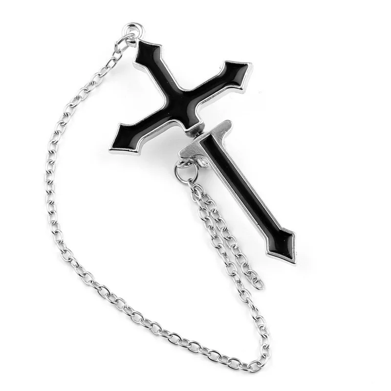 

Fashion Black Cross Earring for Women Chain Earrings Puck Rock Vintage Ear Studs Girls Jewerly Cool Butterfly Bohemia 2021 Trend