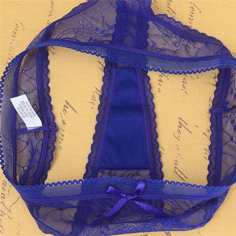 Сексуальные кружевные трусики нижнее белье женские стринги с Т образной спинкой