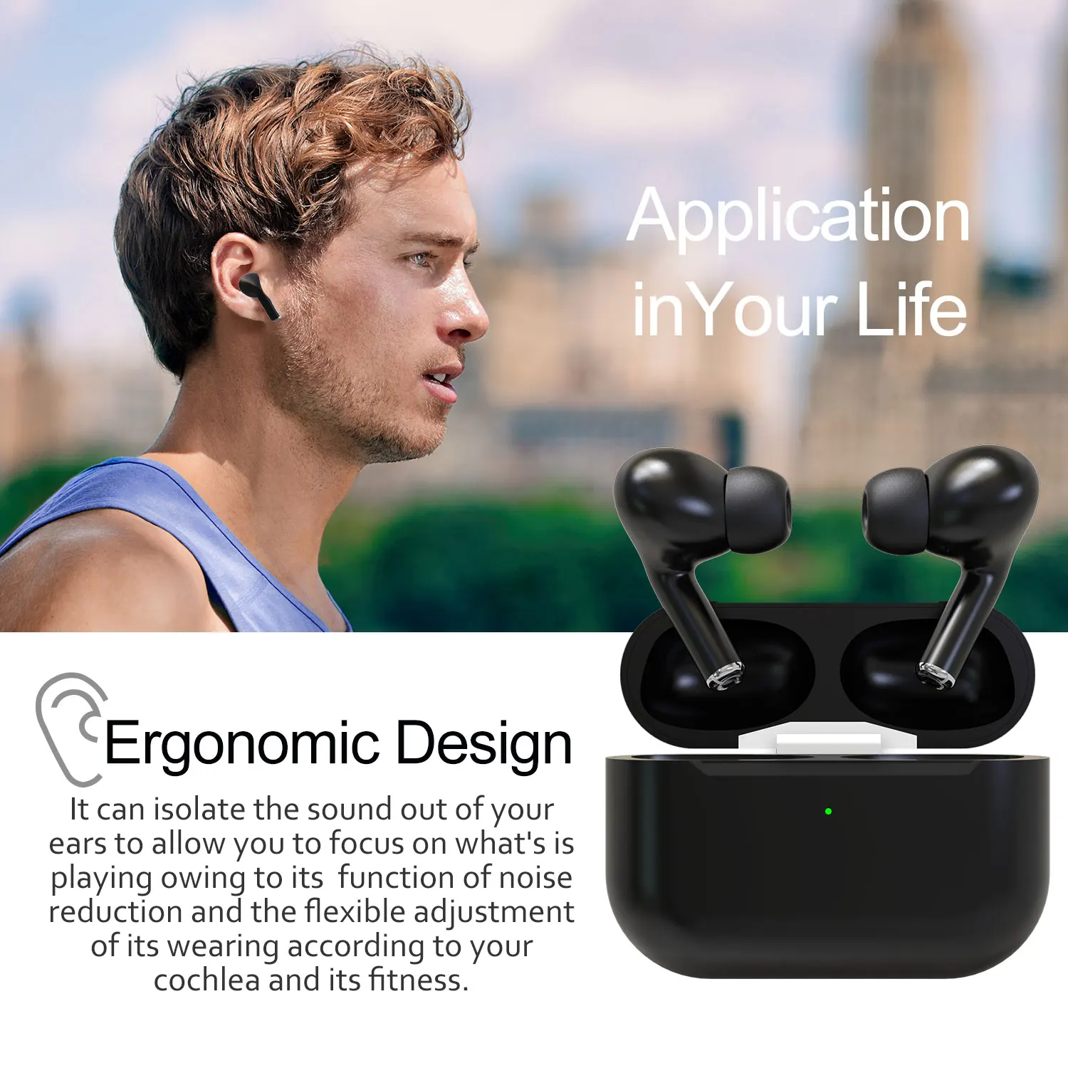 200mah air pro 3 bluetooth earphone 11 clone tws headset smart touch air earbuds with case for iphone pod pro 3 pk mpow m8 tws free global shipping