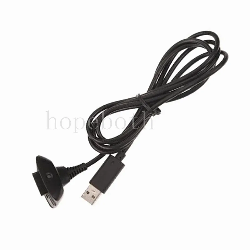 

500pcs DC 5V Black 1.5 m USB Charging NI Cable CA USB Charger For Xbox 360 Wireless Game Controller