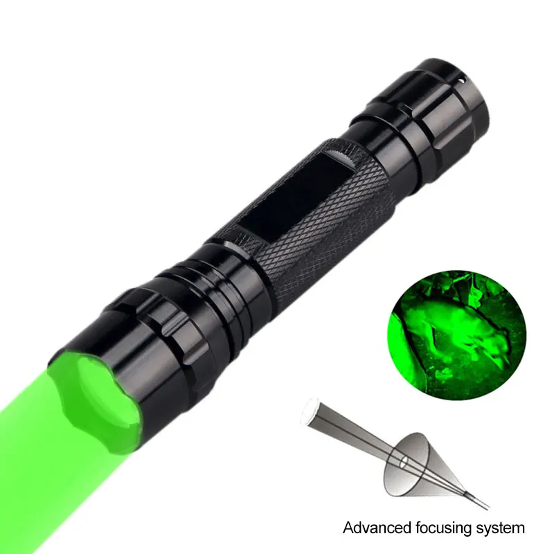 

VASTFIRE тактический зеленый фонарик 350 люмен