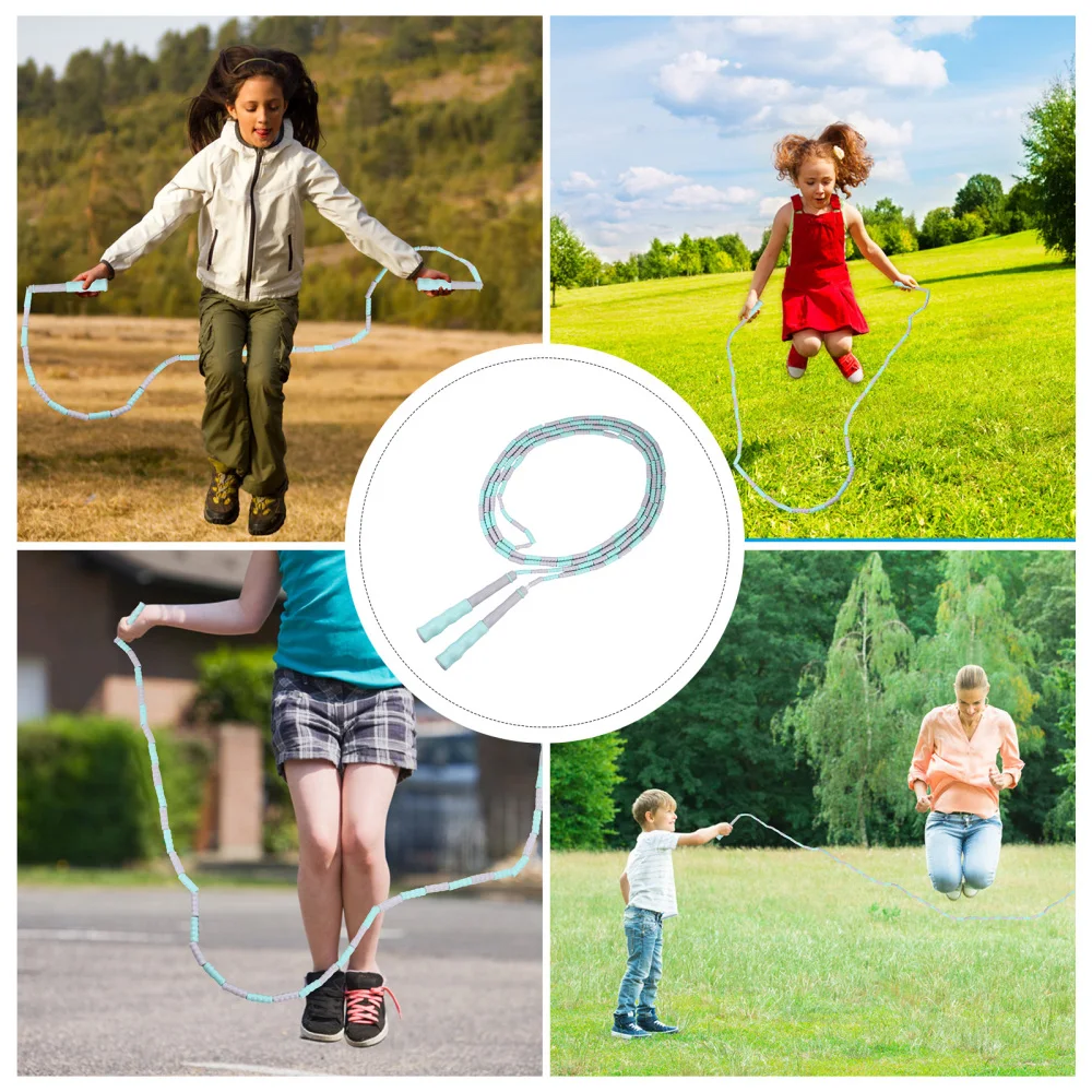 

1Pc Sports Fitness Jumping Rope Adjustable Skipping Rope Creative Skipping Rope