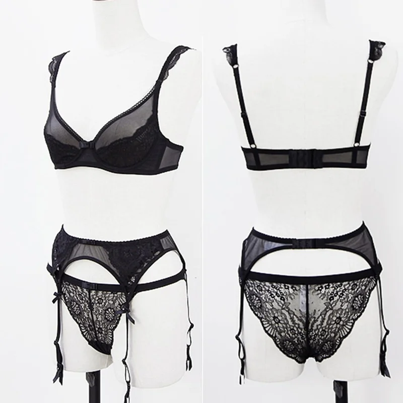 Прозрачное ультратонкое нижнее белье Varababy сексуальное кружевные бюстгальтеры