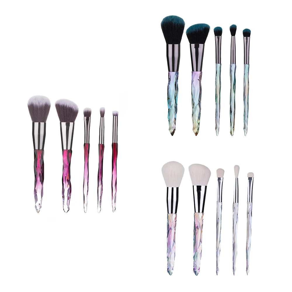 

5/10pcs Professional Irregular Diamond Shape Brushes Concealer Blending Eyeshadow Blusher Make Up Cosmetic Foundation Tools