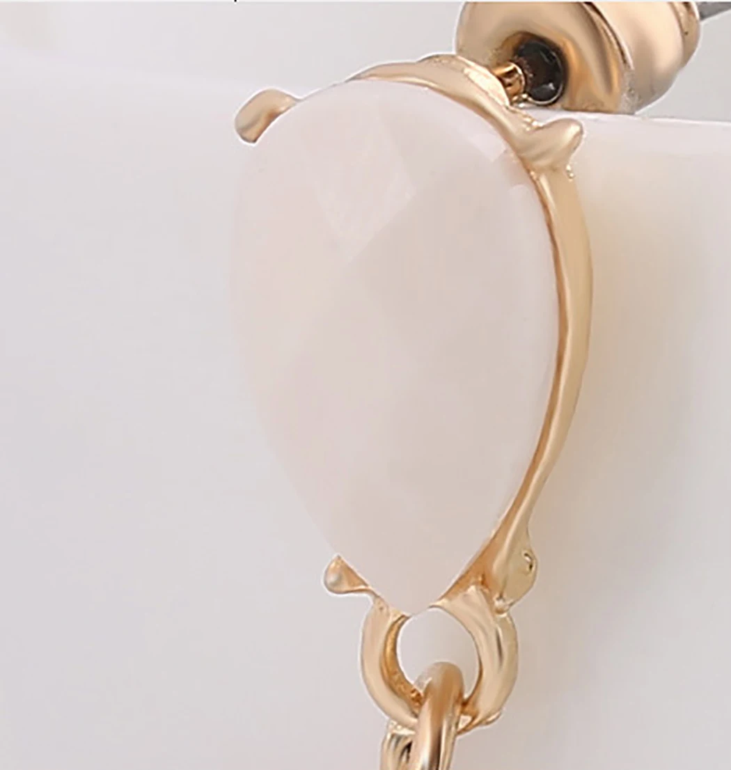 Полые каплеобразные серьги гвоздики для женщин модные ювелирные изделия