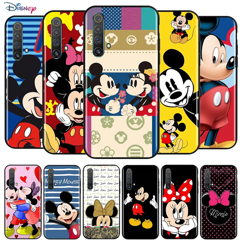 

Disney Cartoon Pink Minnie Mickey Mouse For OPPO Reno 5 4 Lite 3 Pro Plus SE A 10X Zoom 2 Z F ACE 5G TPU Silicone Phone Case