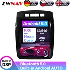 Carplay DSP Android 9.0 PX6 вертикальный радиоэкран Тесла Автомобильный мультимедийный плеер стерео GPS навигация для VW Touareg 9,0-2010
