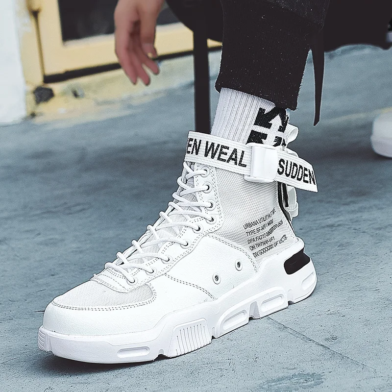 Мужская повседневная обувь с воздушной подушкой размера плюс Мужские дышащие