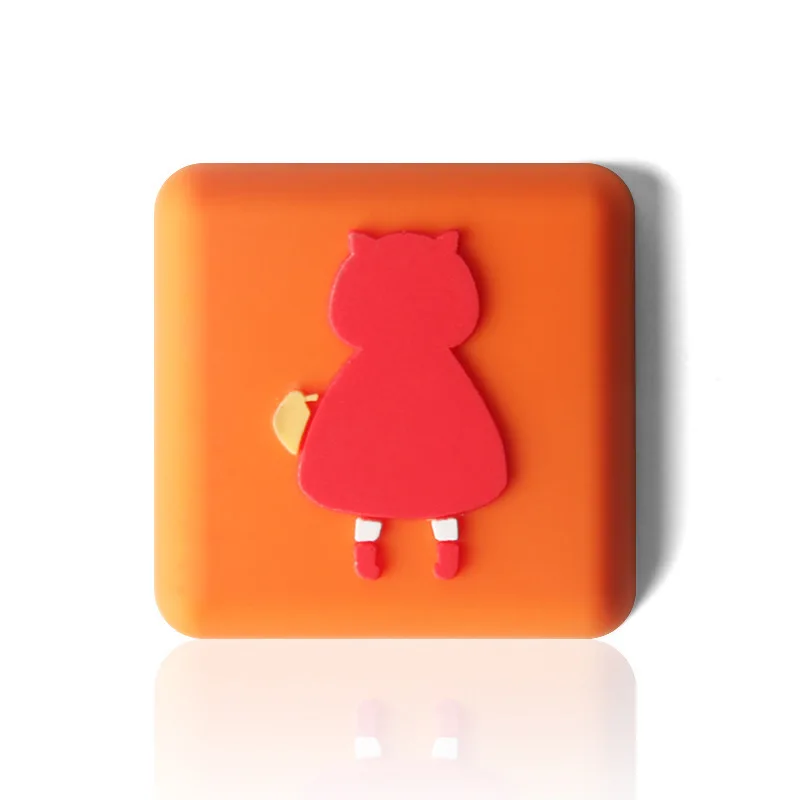 Наклейки на стену с героями мультфильмов для защиты от столкновений силиконовые