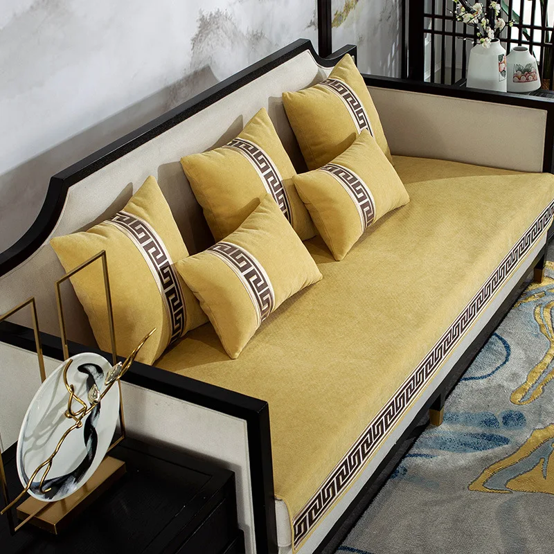 Китайское однотонное полотенце для дивана