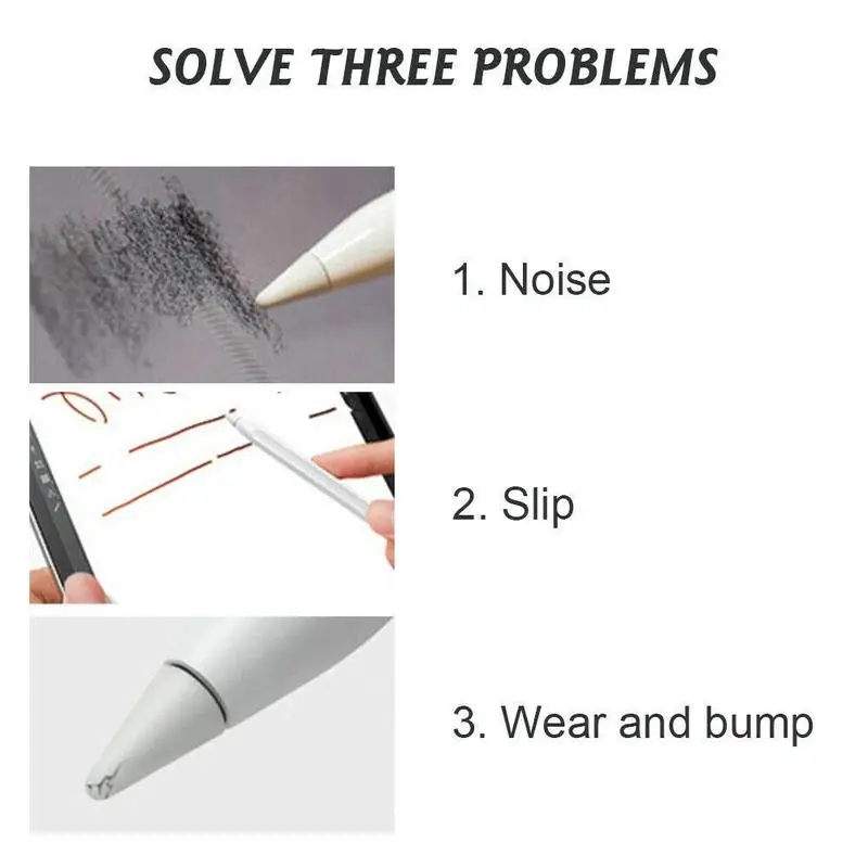 

Suitable For Stylus Silicone Sleeve Pen Cap Nib Protective Touchscreen Nib Pen Cover Case Sleeve Screen Stylus Protec H7U4