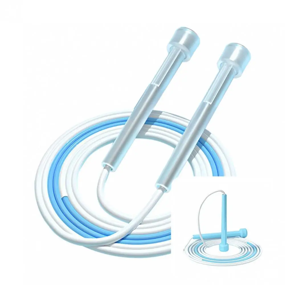 

С пряжкой Полезная Регулируемая длина тренировочная Скакалка сверхсветильник Кая фитнес-Скакалка Нескользящая Веревка для детей