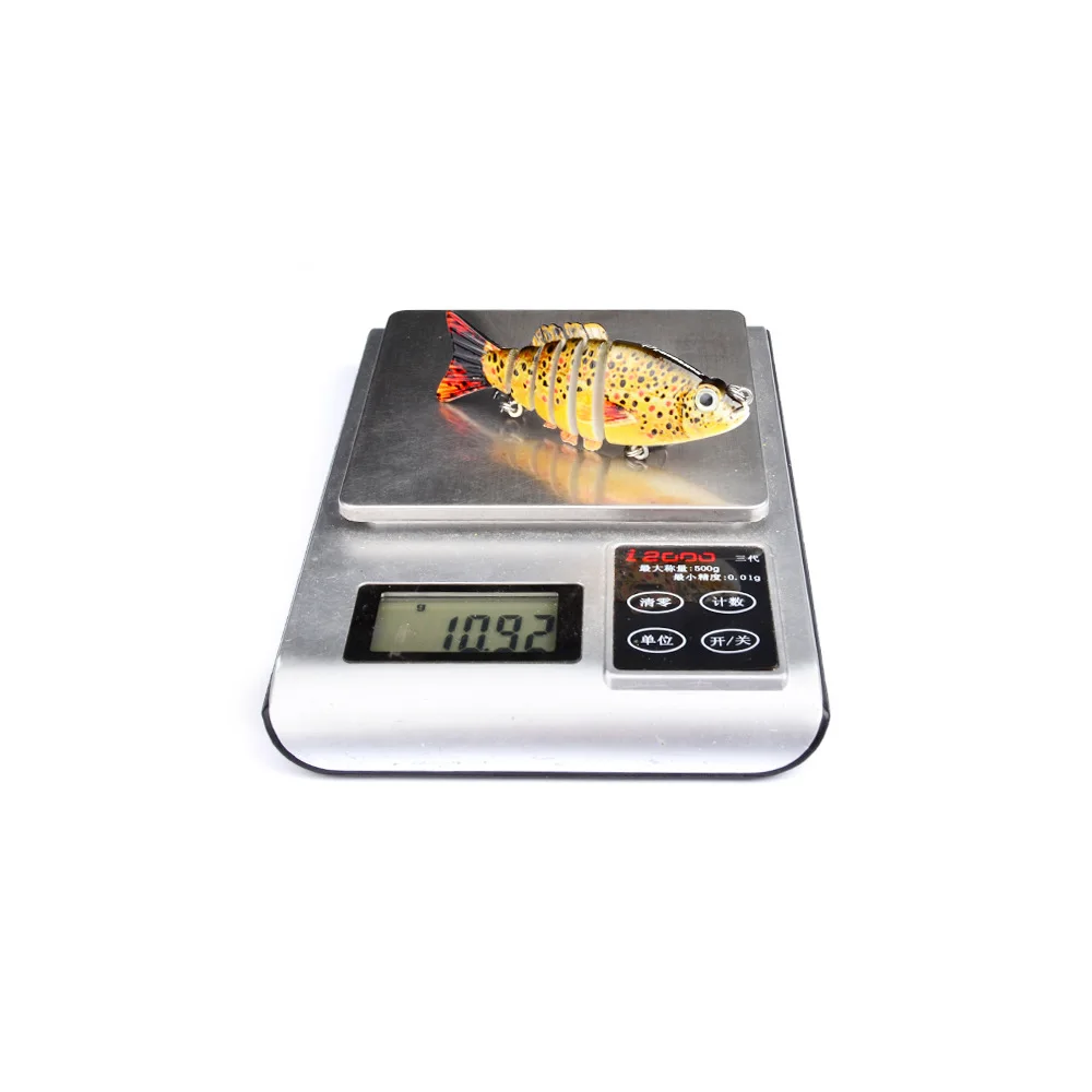 

2021 NEW Fishing Lure 6 Multi-section Baits 90mm 11g Minnow Wobblers Jigging Perch Carp Tackle Artificial Bass Shallow Crankbait