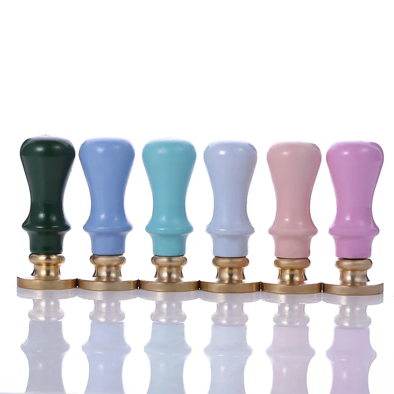 Макароны деревянная ручка восковая печать штамп мини DIY Инструменты для