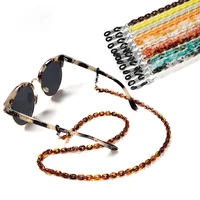 resin acrylic glasses chain sunglasses reading eyeglasses hanging multicolor optional cord neck strap