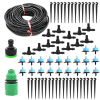 10m 47mm hose pressure compensating emitter automatic plant garden watering kit gardening drip watering irrigation system jq