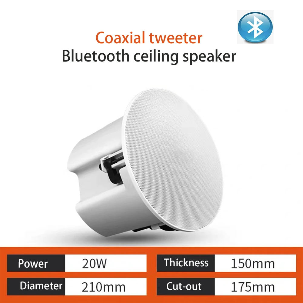 

ceiling speakers 2pcs bluetooth speaker ceiling active speaker home audio system background music system