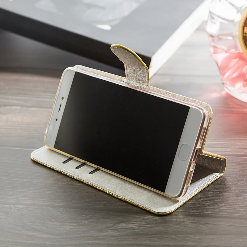 Шикарный чехол-кошелек для Nokia 6 2017 откидной кожаный чехол телефона TA-1021 TA-1033 из