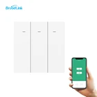 Прерыватель Inteligente BroadLink LED 123 Gang LC1 WIFI Remote Touch Wall Switch светильник поддержка Alexa и Google Home Need S3