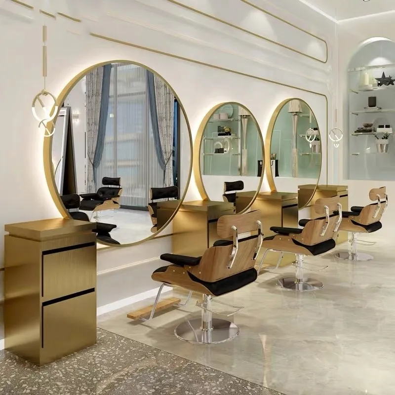 1 шт. Большие размеры салонное зеркало по индивидуальному заказу светодиодный