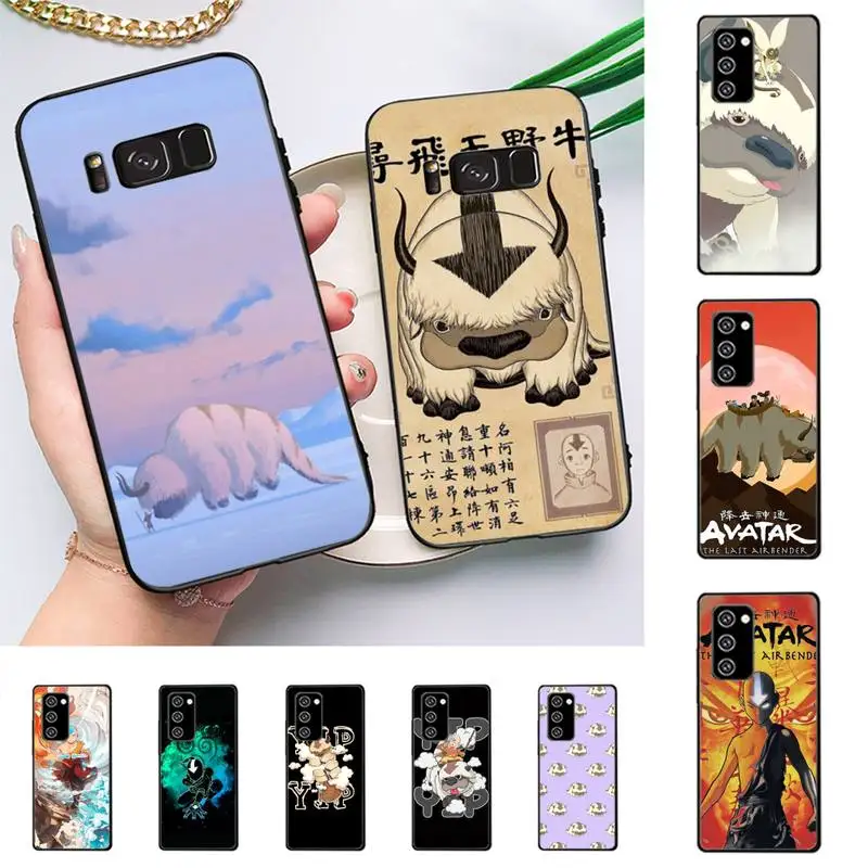 

Anime Avatar The Last Airbender Phone Case For Samsung Galaxy Note10Pro Note20ultra note20 note10lite M30S