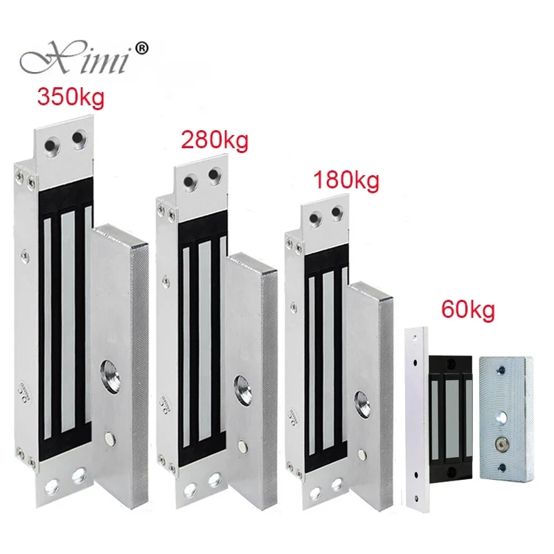 

60/180/280/350KG Embedded Buried Magnetic Lock Electric Locks for Door Access Control System Smart Electromagnetic Lock